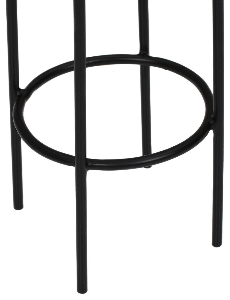 Disc Metal Drink Table