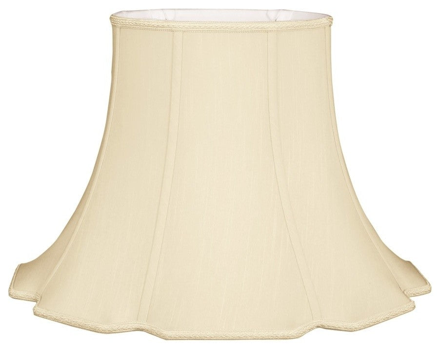 Scalloped Oval Bell Designer Lampshade