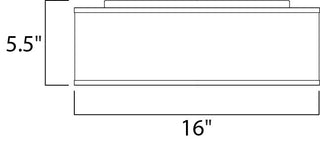 Maxim 10220 Prime 16"W LED Flush Mount Drum Ceiling Fixture - Oatmeal Linen