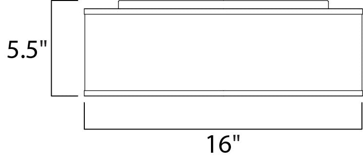 Maxim 10220 Prime 16"W LED Flush Mount Drum Ceiling Fixture - Oatmeal Linen