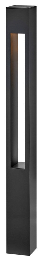 Atlantis Bollard 1-Light Bollard, Satin Black
