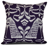 20x20", Crown, Animal Print Pillow, Purple