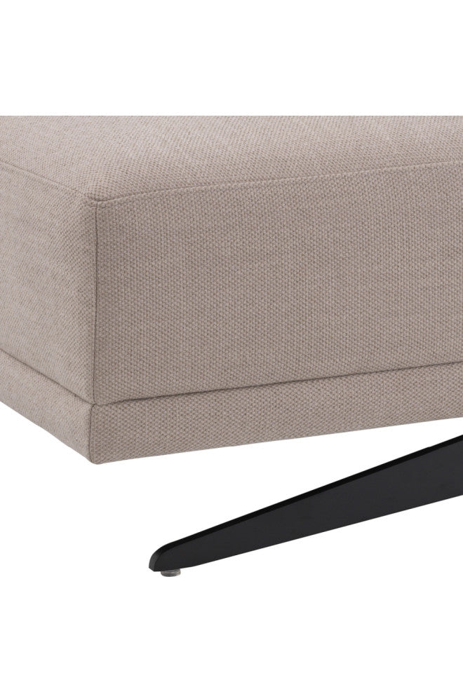Upholstered Sand Ottoman | Eichholtz Endless