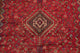 Consigned, Antique Oriental Persian Traditional Hand-Knotted Area Rug, Red, 6x9