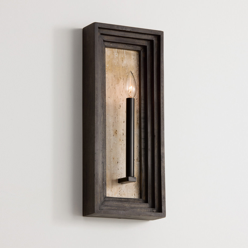 Capital Lighting 654011 Dunn 20" Tall Wall Sconce - Espresso Stain / Black