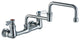 Heavy Duty Wall Mount Utility Faucet, Polished Chrome