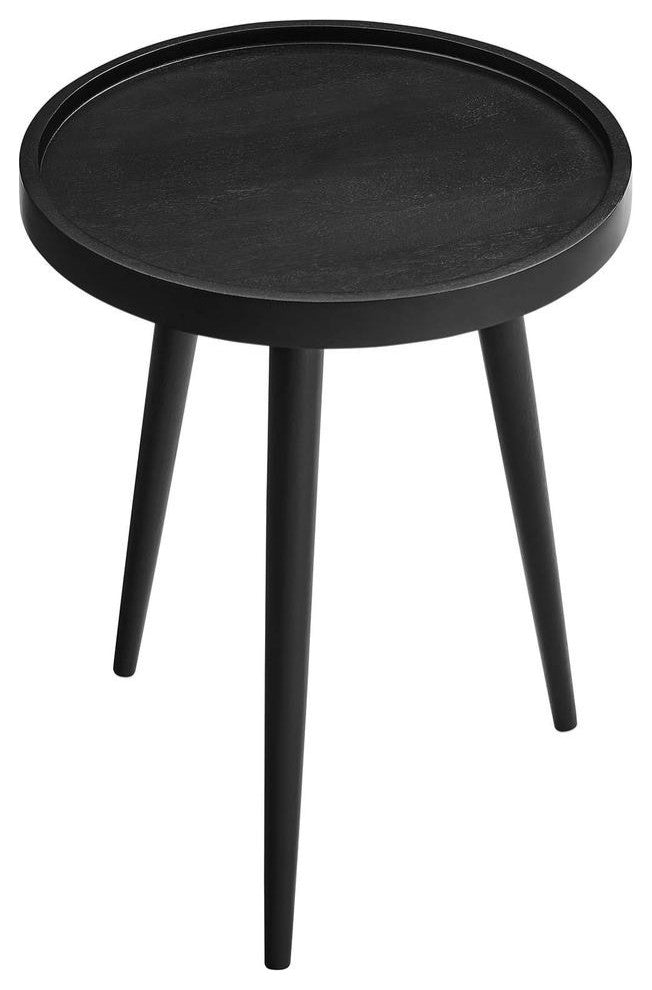Chiro Round Wood Side Table