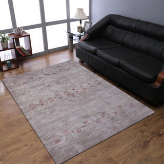 HAND KNOTTED LOOM WOOL ECO-FRIENDLY AREA RUGS  - Light Brown,Contemporary