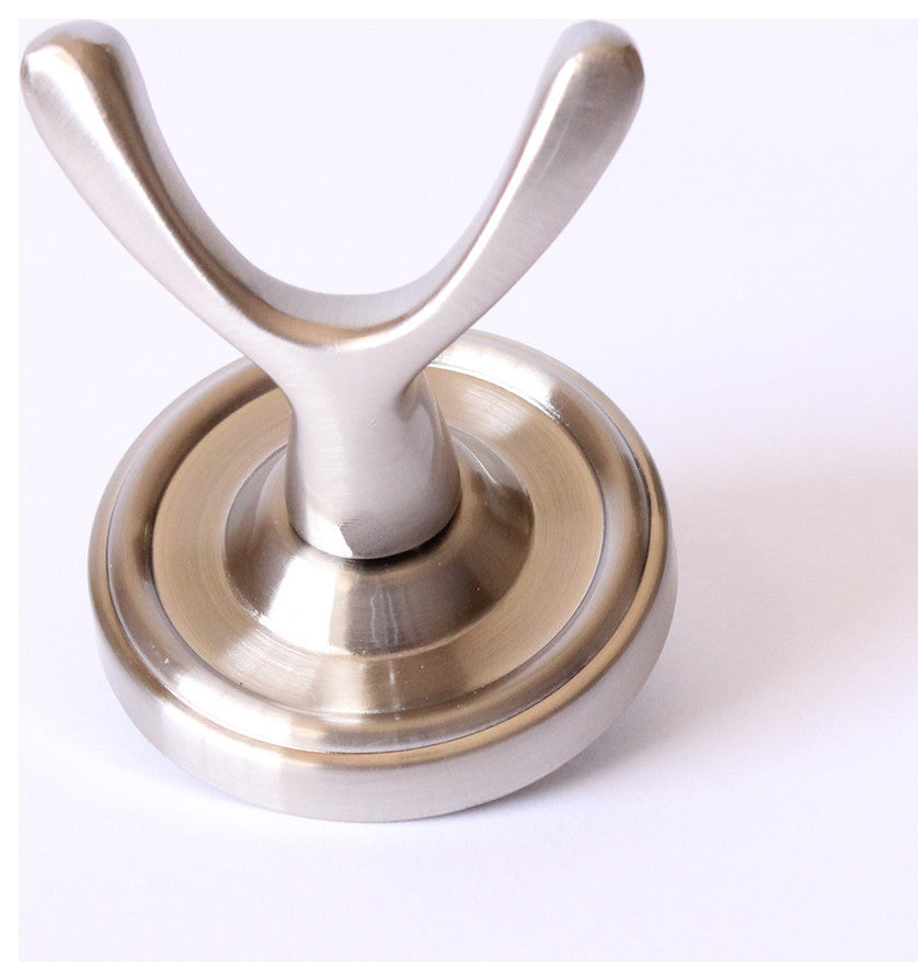 Midtown Robe Hook, Satin Nickel