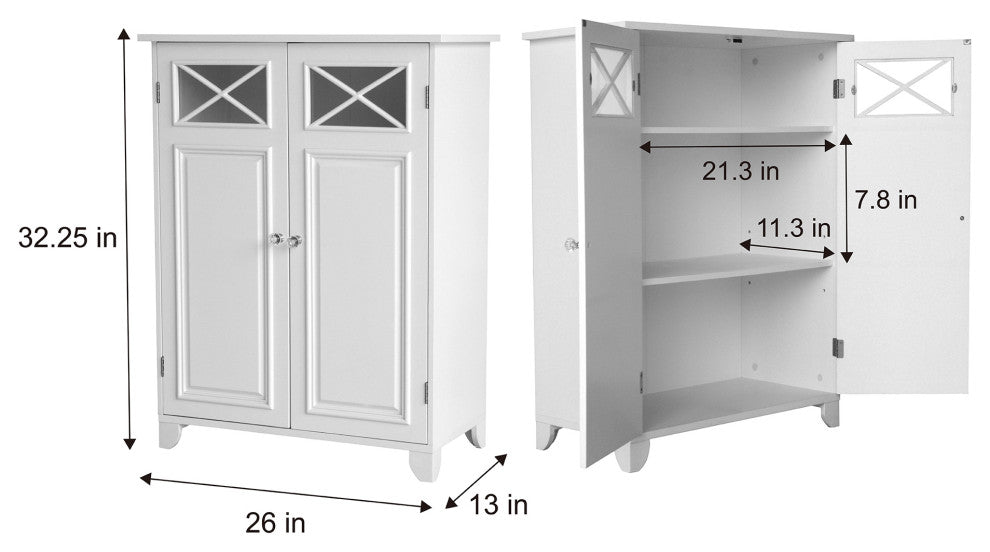 Wooden Bathroom Storage, Room Floor Cabinet