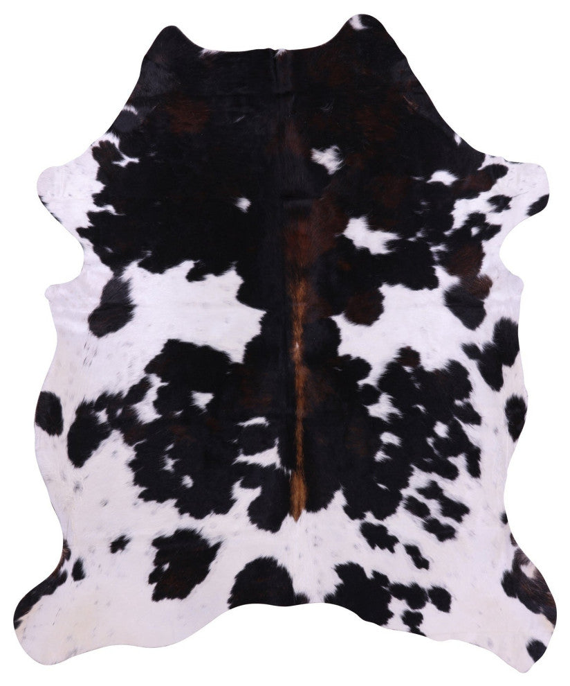 7' 0" X 6' 0" Natural Cowhide Rug C1837