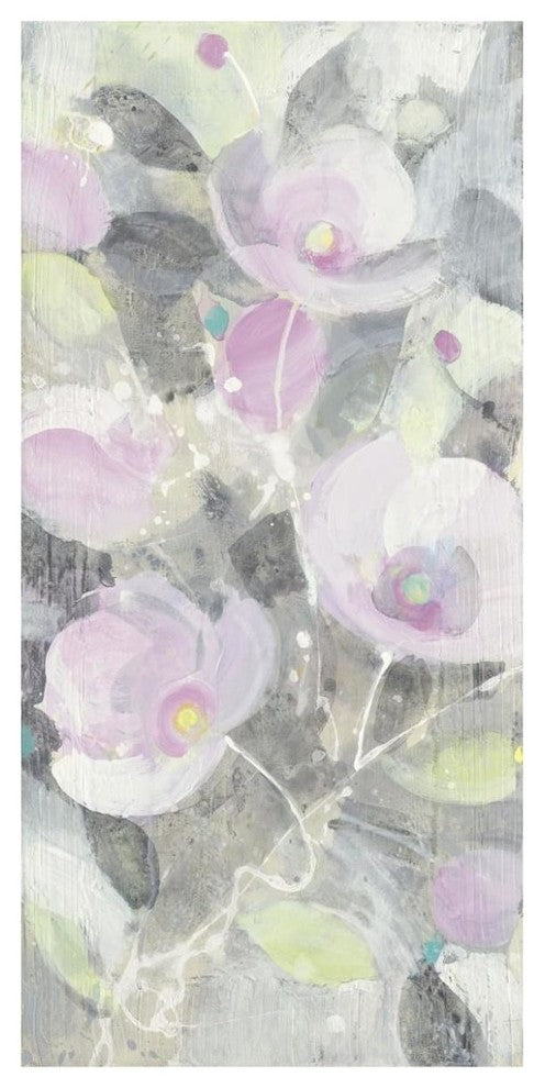 "Sugar Flowers I" Digital Paper Print by Albena Hristova, 38"x74"
