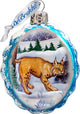 Wildlife Keepsake Glass Ornament