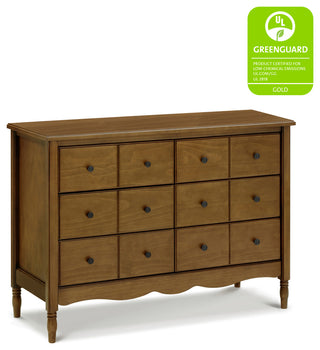 Liberty 6-Drawer Assembled Dresser, Natural Walnut