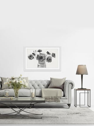 "Glass Jar II" Framed Painting Print, 24"x16"