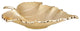 Classic Touch Gold Leaf Dish - 17"L