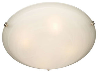 Maxim Lighting Malibu 4-Light Flush Mount Satin Nickel - 11060MRSN