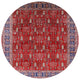 Ahgly Company Indoor Round Mid-Century Modern Area Rugs, 8' Round