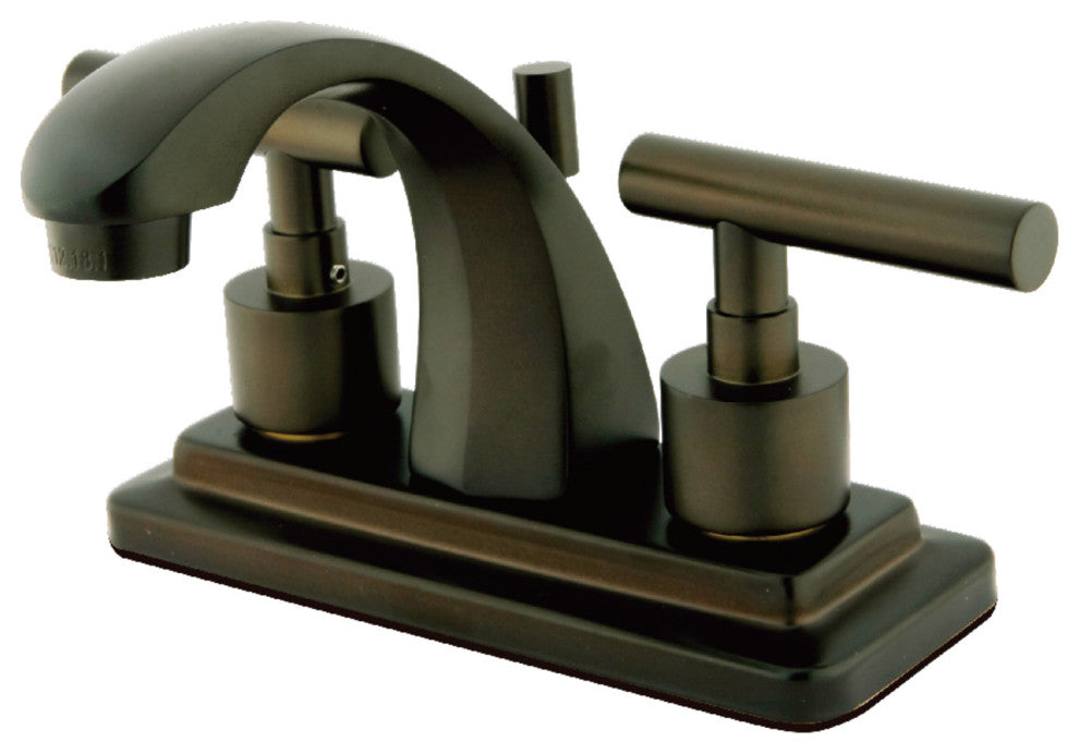 Kingston Brass 4" Centerset Bathroom Faucet, Oil Rubbed Bronze