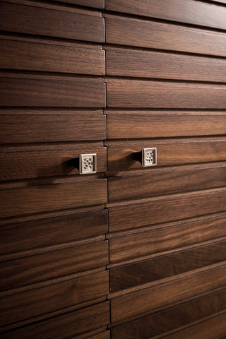 Linden 24" MC Walnut Vanity, White