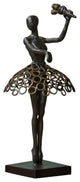 Ballerina Statue, Bronze Iron
