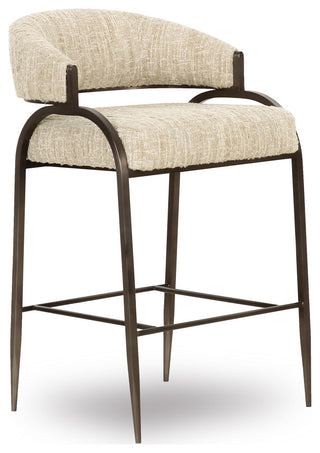 Tatum Cream Textured Boucle Counter Stool