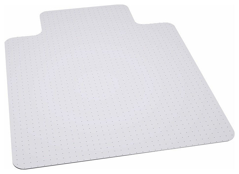 Big and Tall 400 lb. Capacity Carpet Chair Mat With Lip, 45"x53"