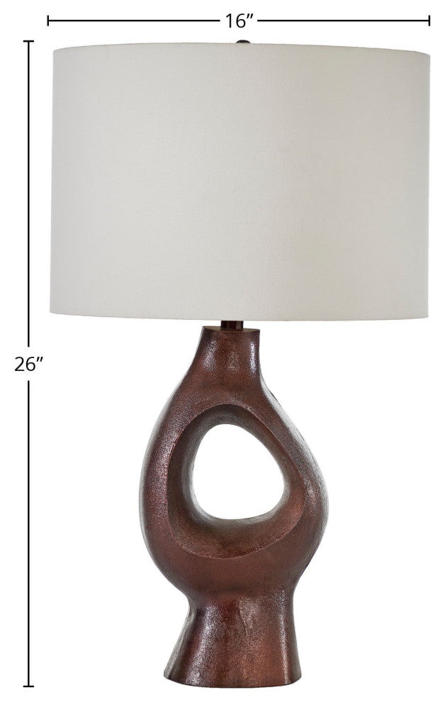 Ember Table Lamp, Off White