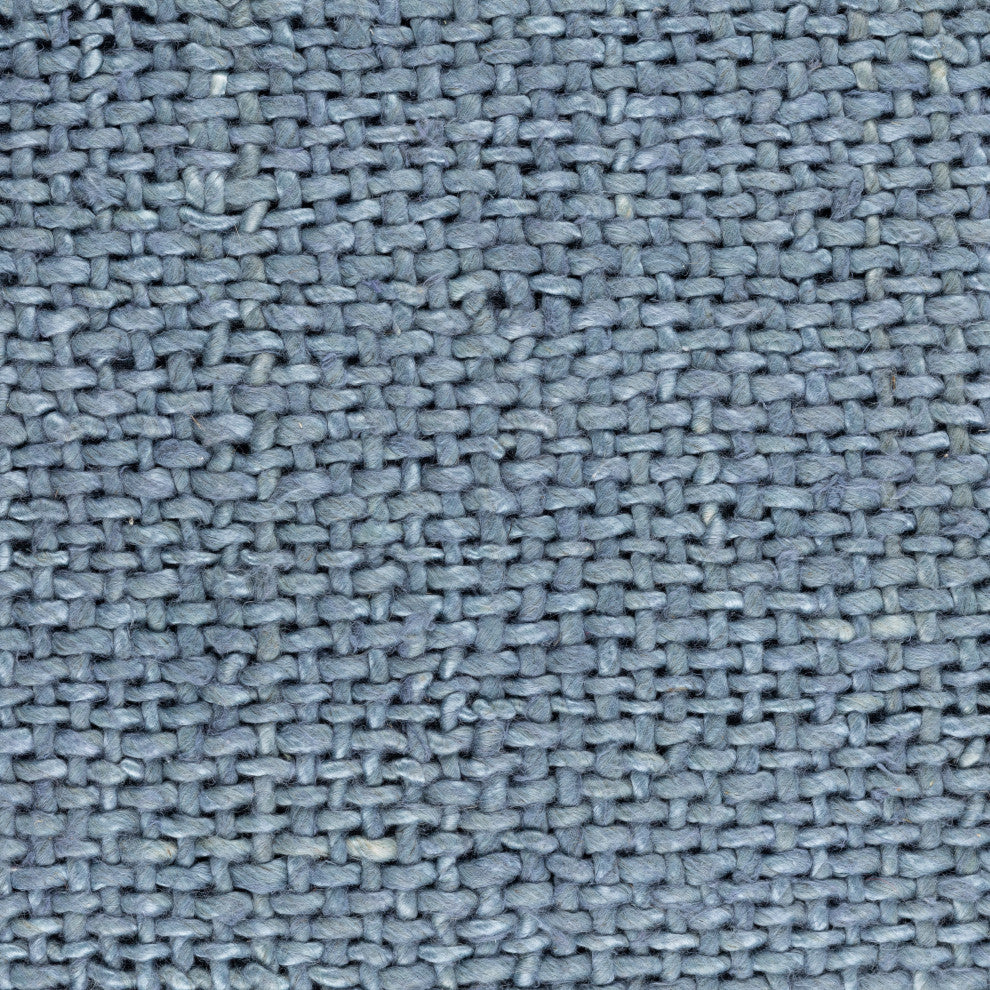 Surya Terry Denim Pillow Shell With Polyester Insert 14"H X 22"W