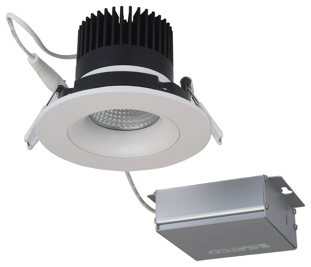 12 Watt LED Downlight - Gimbaled - 3.5 in. - 120 Volt - Round - Remote Driver