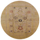 Ahgly Company Indoor Round Mid-Century Modern Area Rugs, 8' Round