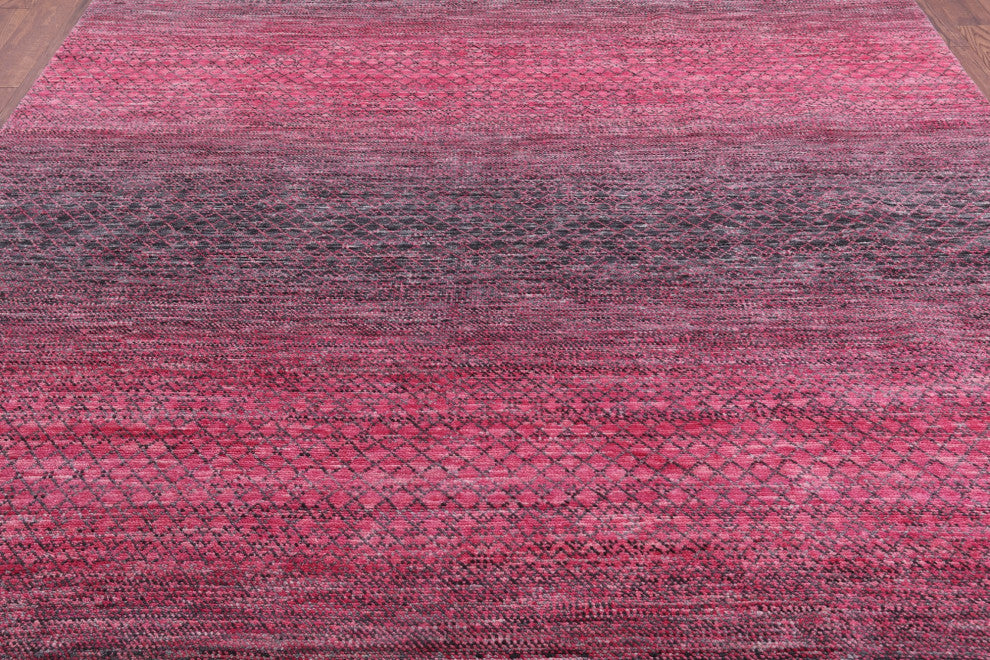 Hand Knotted Savannah Grass Wool Rug 8' 10" X 12' 1" Q9221