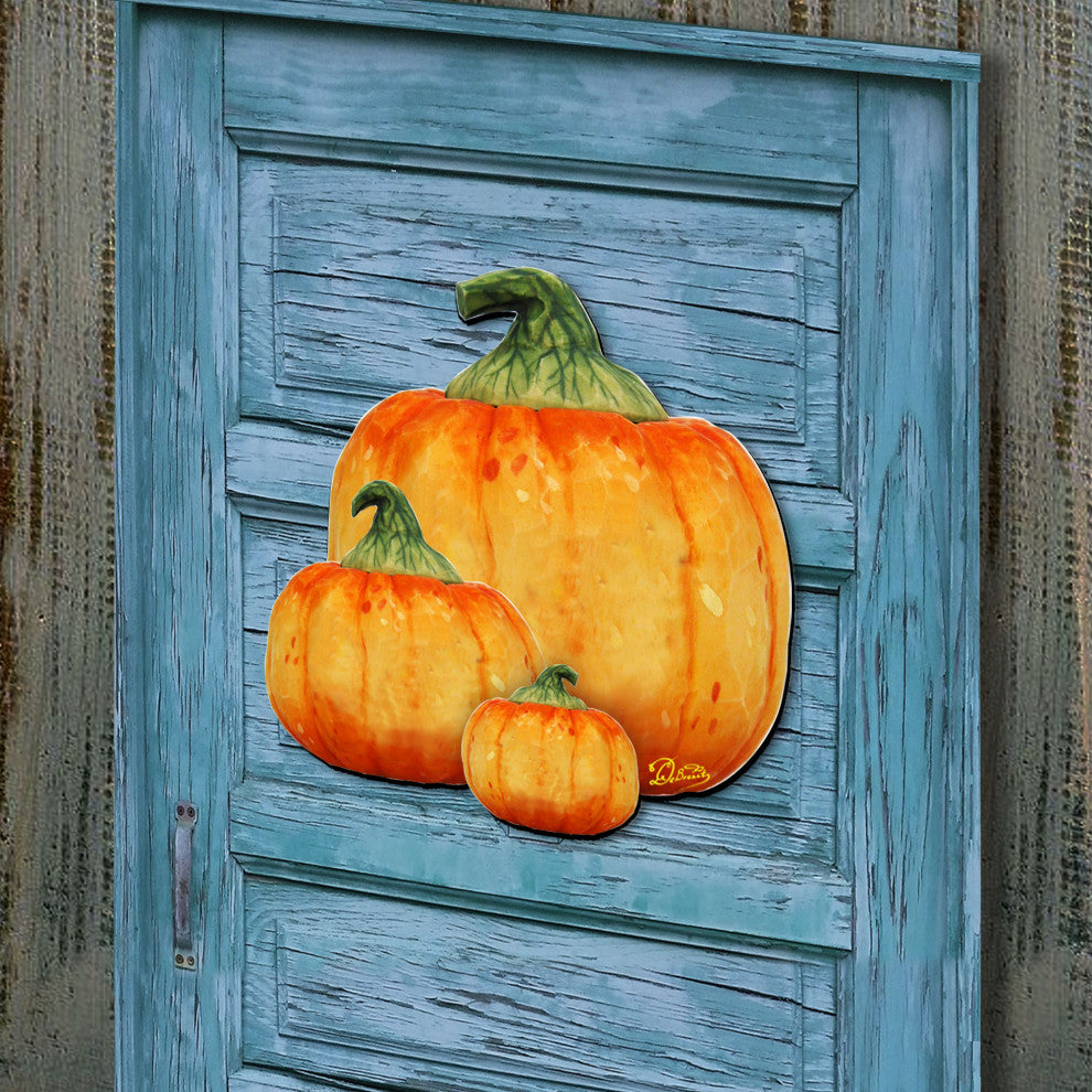 Stacking Pumpkins Door Hanger