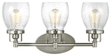 Belton 3-Light Wall/Bath, Brushed Nickel