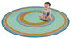 Kid Essentials Rug, Ripples, Teal, 5'4"