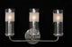 Wen2rth 3-Light, Wall Sconce, Polished Nickel