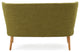 GDF Studio Dumont Mid Century Modern Fabric Loveseat Sofa Settee, Green