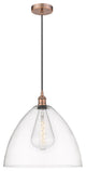Innovations 616-1P-AC-GBD-162-LED 1-Light Pendant, Antique Copper