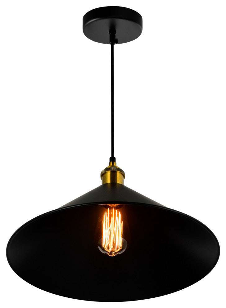 Brave 1 Light Black Mini Pendant