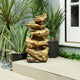 4 Tier Rainforest Waterfall Fountain with LED Lights