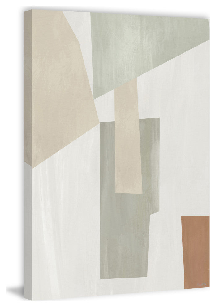 "Completely Visible" Painting Print on Wrapped Canvas, 24x36
