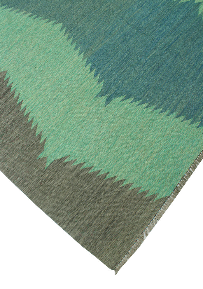 Winchester Kilim Pelltun Lt. Green Rug