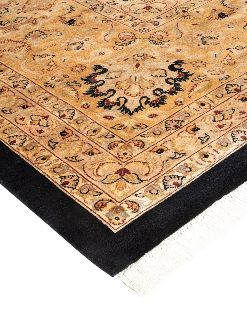 Mogul, One-of-a-Kind Hand-Knotted Area Rug Black, 12' 4" x 18' 7"