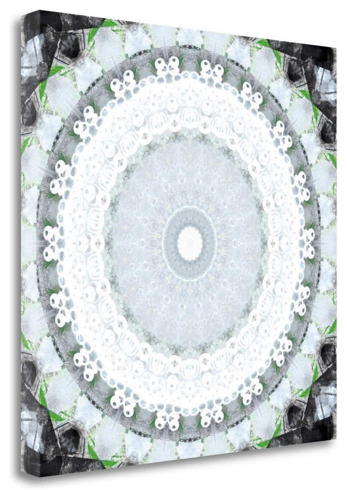 "Mandala II" By Linda Woods, Giclee Print on Gallery Wrap Canvas, Ready to Hang