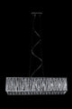 Terra 7 Light Pendant, Chrome With Chrome Aluminum Shade