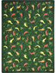 Kaleidoscope Rug, Jalapeno Fiesta, 5'4"x7'8", Emerald