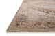Loloi Lyra Natural / Mocha 7'-10" x 7'-10" Round Area Rug