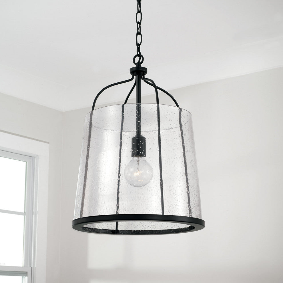 Capital Lighting 347011 Madison 14"W Pendant - Brushed Nickel