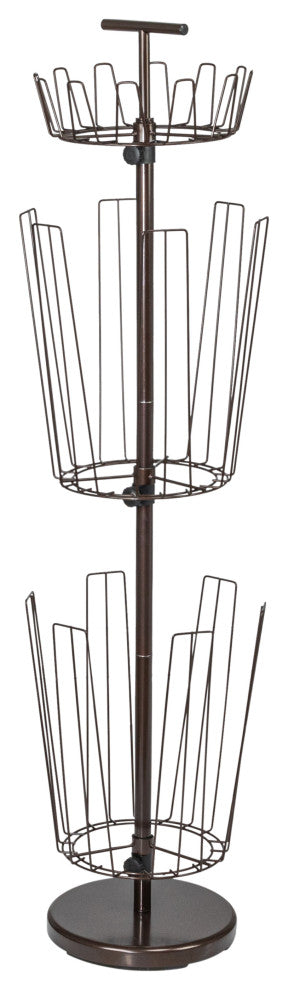 3-Tier Boot Storage Tree, Matte Black, Matte Bronze