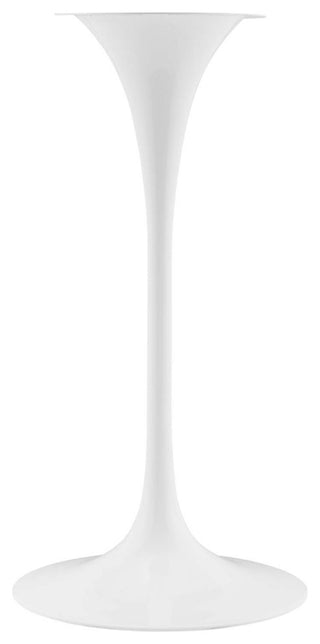 Lippa 28" Square Bar Table White Natural -5202